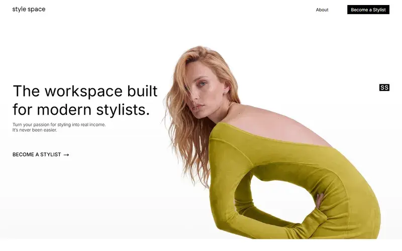 Screenshot of StyleSpace